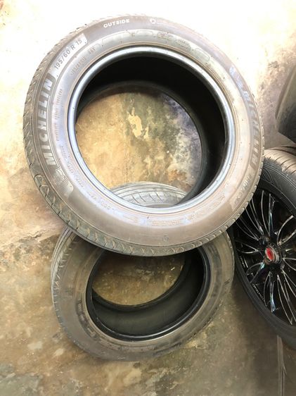 ยางรถยนต์เก่า michelin 195 60 r15
