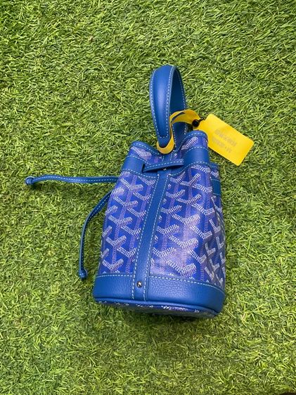 กระเป๋าหนังแท้ สีน้ำเงิน รูปที่ 3