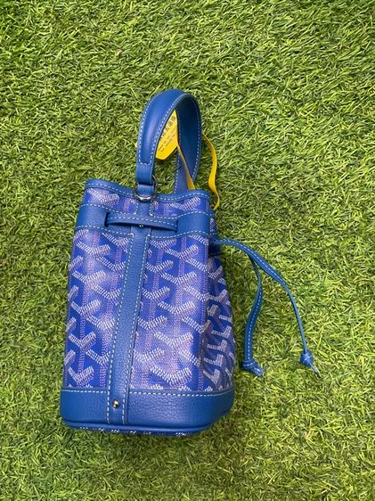 กระเป๋าหนังแท้ สีน้ำเงิน รูปที่ 5