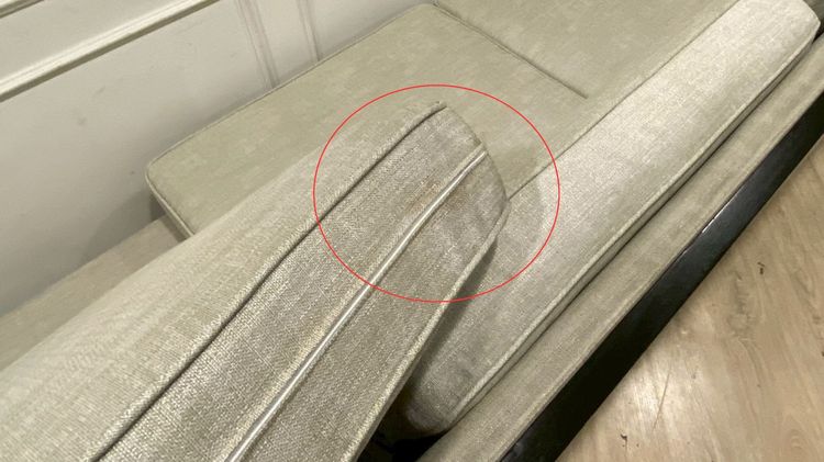 โซฟา 3 ที่นั่ง เบาะผ้า สีเทา รูปที่ 13