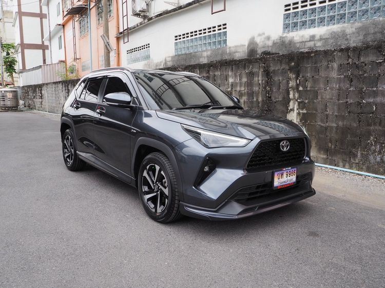 Toyota Yaris Cross 2024 1.5 HEV Premium Utility-car ไฮบริด ไม่ติดแก๊ส เกียร์อัตโนมัติ เทา