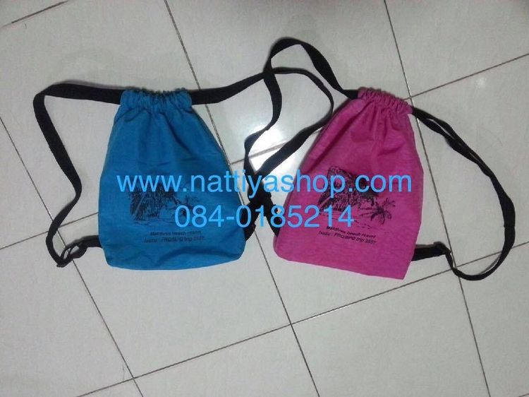 รับผลิตและจำหน่ายถุงผ้าร่ม ถุงผ้าร่มพับเก็บ พร้อมสกรีน  084-1466696 รูปที่ 18