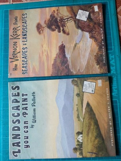 ขายหนังสือศิลป์ รวมทั้งหมดมีเหลืออยู่ สมัยเรียนฯ เลิกใช้แล้ว ห่อปกสวยงาม ไม่ชำ้เลย เหมาะสำหรับฝึกเขียน ด้วยสีอะครีลิค สีนำ้นำ้มัน สีชอร์ค แต่เริ่มต้น จนเขียนเสร็จสมบูรณ์ ง่ายมากสำหรับฝึกหัดมาก่อนฯจนทำเป็น ไว้โชว์ หรือ ขายได้ครับ. รูปที่ 2