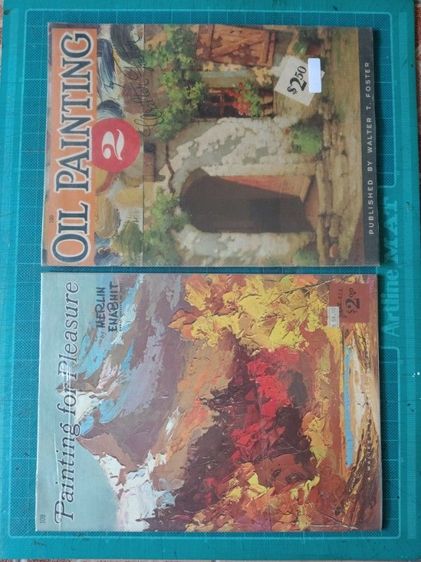 ขายหนังสือศิลป์ รวมทั้งหมดมีเหลืออยู่ สมัยเรียนฯ เลิกใช้แล้ว ห่อปกสวยงาม ไม่ชำ้เลย เหมาะสำหรับฝึกเขียน ด้วยสีอะครีลิค สีนำ้นำ้มัน สีชอร์ค แต่เริ่มต้น จนเขียนเสร็จสมบูรณ์ ง่ายมากสำหรับฝึกหัดมาก่อนฯจนทำเป็น ไว้โชว์ หรือ ขายได้ครับ. รูปที่ 5