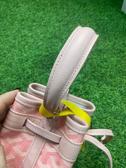 กระเป๋าหนัง สีชมพู รูปที่ 8