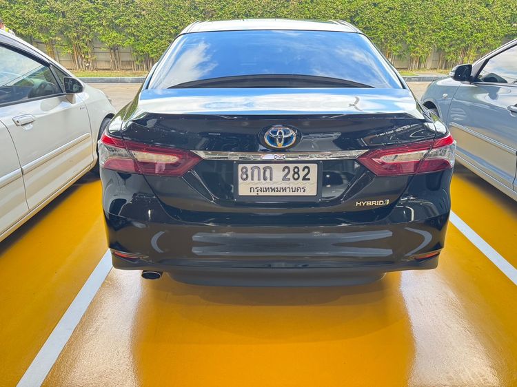 Toyota Camry 2019 2.4 Hybrid Sedan ไฮบริด ไม่ติดแก๊ส เกียร์อัตโนมัติ ดำ รูปที่ 4