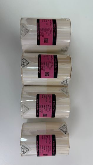 สติ๊กเกอร์ป้ายราคาสำหรับเครื่องประดับ แบบม้วน 4 ม้วน (ม้วนละ 1000 ชิ้น) Jewelry Price Tag Labels Roll – 4 Rolls (1000 pcs each) 