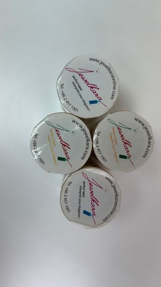 สติ๊กเกอร์ป้ายราคาสำหรับเครื่องประดับ แบบม้วน 4 ม้วน (ม้วนละ 1000 ชิ้น) Jewelry Price Tag Labels Roll – 4 Rolls (1000 pcs each)  รูปที่ 2