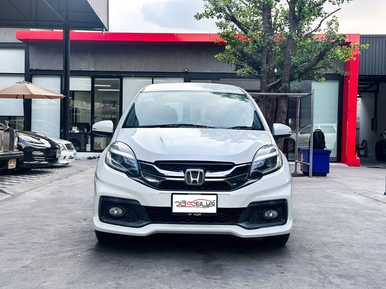 Honda Mobilio 2015 1.5 RS Utility-car เบนซิน เกียร์อัตโนมัติ ขาว รูปที่ 2