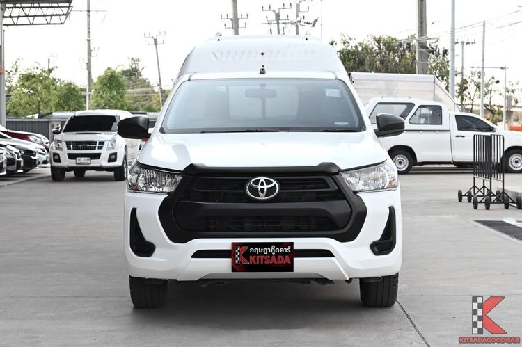 Toyota Hilux Revo 2020 2.4 Entry Pickup ดีเซล ไม่ติดแก๊ส เกียร์อัตโนมัติ ขาว รูปที่ 2