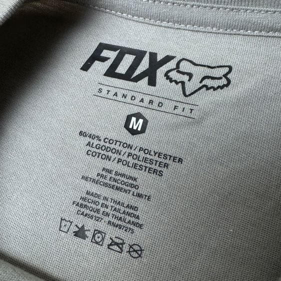 เสื้อยืด Fox Motorcycles​ Size M รูปที่ 3