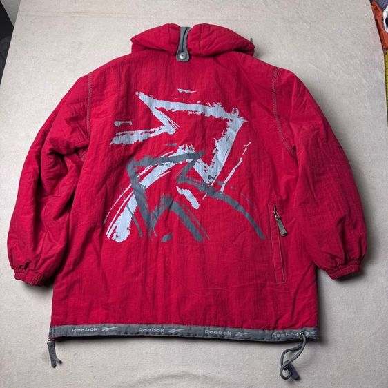 เสื้อกันหนาว​ Reebok 90s งานดิเทล​หล่อ หายาก Size L รูปที่ 2