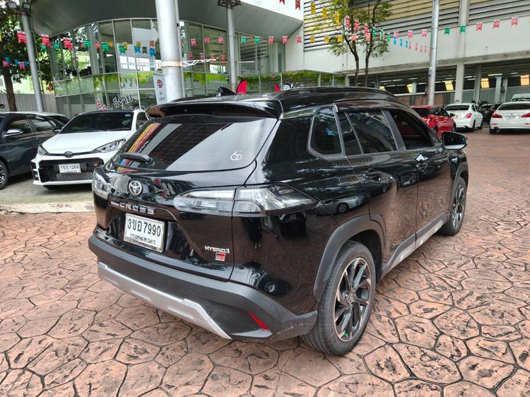 Toyota Corolla Cross 2022 1.8 HEV GR Sport Utility-car ไฮบริด ไม่ติดแก๊ส เกียร์อัตโนมัติ ดำ รูปที่ 3