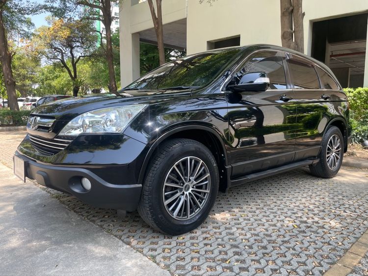 Honda CR-V 2007 2.0 S Utility-car เบนซิน ไม่ติดแก๊ส เกียร์อัตโนมัติ ดำ รูปที่ 3