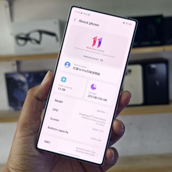 Nubia 256 GB Redmagic 10Pro Ram 12 l 256GB สวยกริบ ROM CH