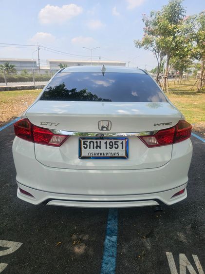 Honda City 2016 1.5 S i-VTEC Sedan เบนซิน ไม่ติดแก๊ส เกียร์อัตโนมัติ ขาว รูปที่ 2
