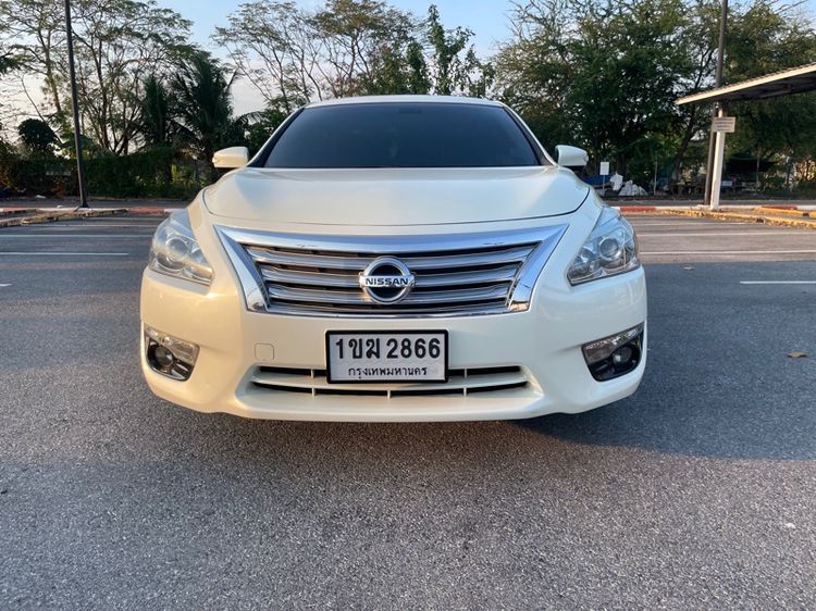Nissan Teana 2015 2.0 200 XL Sedan เบนซิน ไม่ติดแก๊ส เกียร์อัตโนมัติ ขาว รูปที่ 2