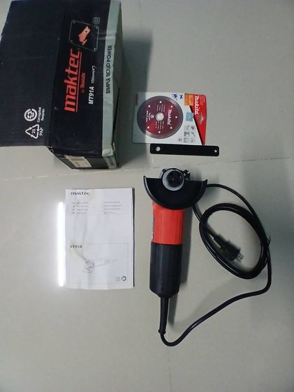 เครื่องเจียร์ไฟฟ้า  ยี่ห้อ Maktec รุ่น MT91A รูปที่ 3