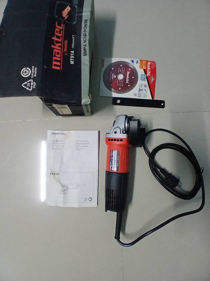 อุปกรณ์เครื่องมือช่าง เครื่องเจียร์ไฟฟ้า  ยี่ห้อ Maktec รุ่น MT91A