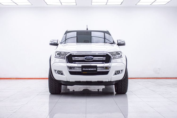 Ford Ranger 2016 2.2 Hi-Rider XLT Pickup ดีเซล ไม่ติดแก๊ส เกียร์ธรรมดา ขาว รูปที่ 4