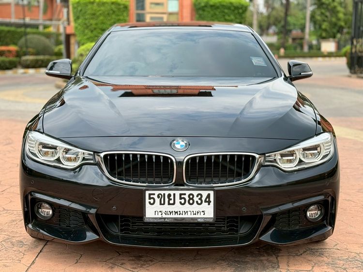 BMW Series 4 2015 420i Sedan เบนซิน เกียร์อัตโนมัติ ดำ รูปที่ 2