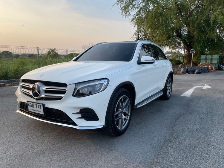 Mercedes-Benz GLC-Class 2019 GLC250d Utility-car ดีเซล ไม่ติดแก๊ส เกียร์อัตโนมัติ ขาว รูปที่ 4