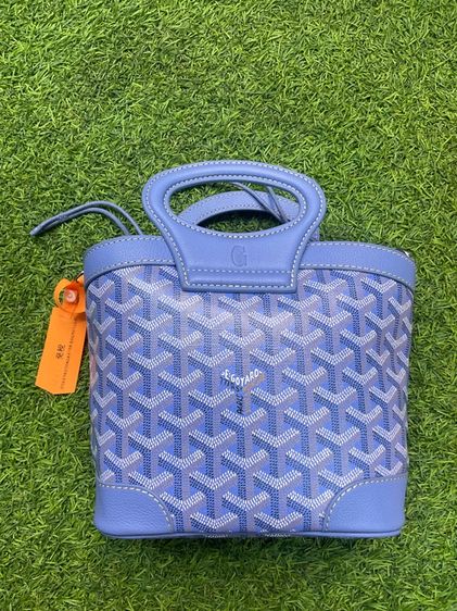 กระเป๋าหนังแท้ สีน้ำเงิน