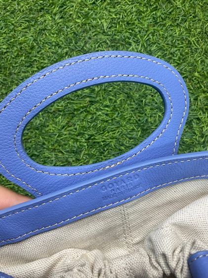 กระเป๋าหนังแท้ สีน้ำเงิน รูปที่ 6