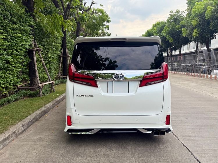 Toyota Alphard 2021 2.5 S C-Package Van เบนซิน ไม่ติดแก๊ส เกียร์อัตโนมัติ ขาว รูปที่ 4