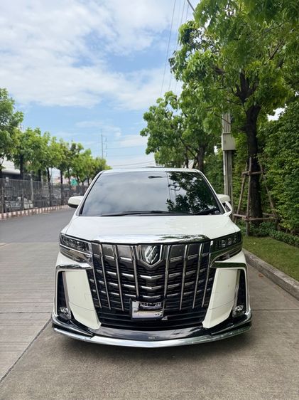 Toyota Alphard 2021 2.5 S C-Package Van เบนซิน ไม่ติดแก๊ส เกียร์อัตโนมัติ ขาว รูปที่ 2