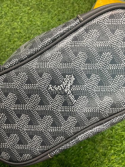 กระเป๋าหนังแท้ สีเทาเข้ม รูปที่ 7