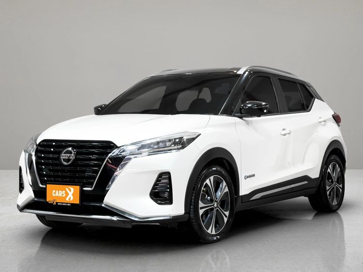 รถ Nissan Kicks 1.2 VL สี ขาว
