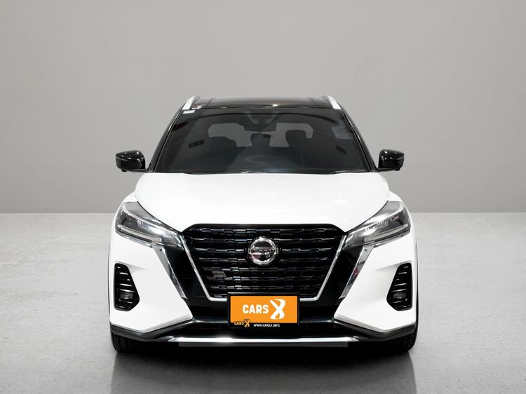 Nissan Kicks 2020 1.2 VL Sedan ไฮบริด ไม่ติดแก๊ส เกียร์อัตโนมัติ ขาว รูปที่ 2