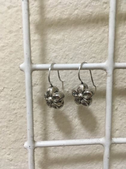 ต่างหู ต่างหูเงิน เครื่องประดับ แฟชั่น รูปที่ 4