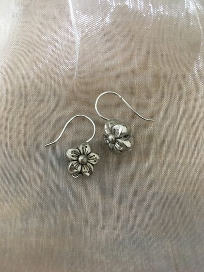 ต่างหู ต่างหูเงิน เครื่องประดับ แฟชั่น รูปที่ 2