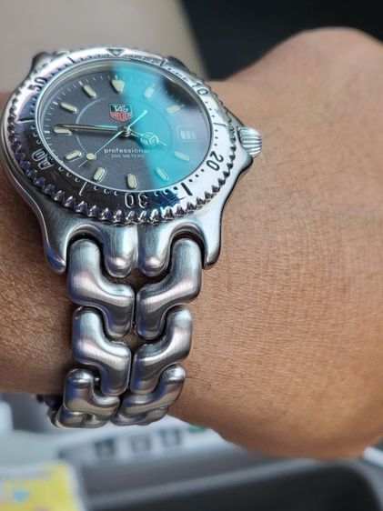 Tag Heuer SEL ก้างปลา เทา Boy size รูปที่ 8