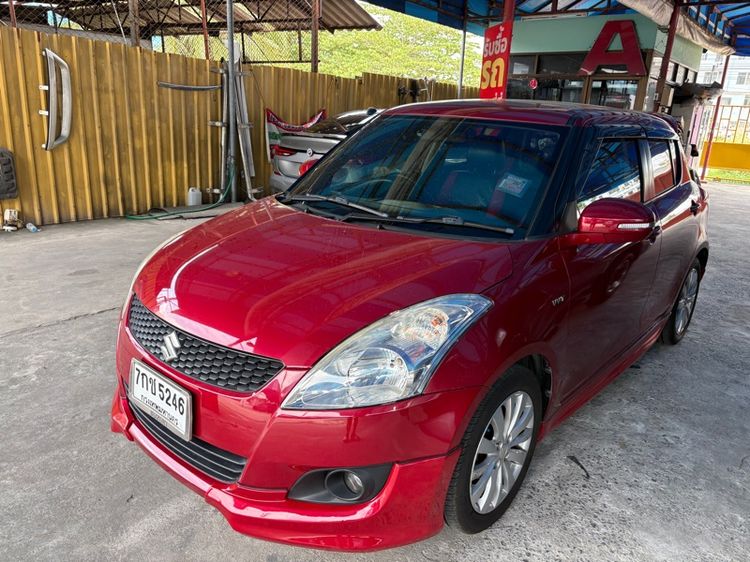 Suzuki Swift 2013 1.2 GLX Sedan เบนซิน ไม่ติดแก๊ส เกียร์อัตโนมัติ แดง รูปที่ 2