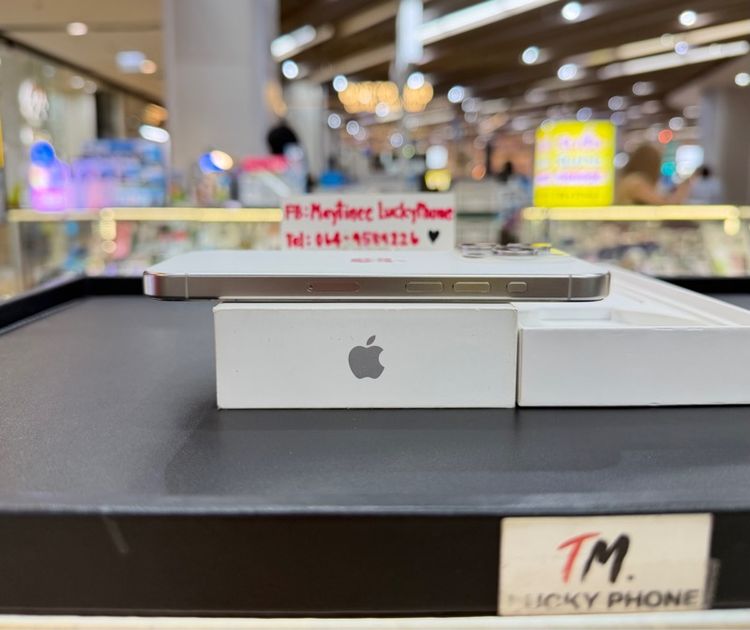 iPhone 15Pro 128GB สีขาว เครื่ิองสวยมาก รูปที่ 6