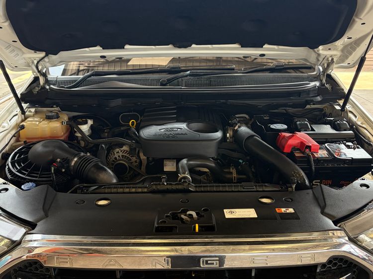 Ford Ranger 2019 2.2 Hi-Rider XLT Pickup ดีเซล ไม่ติดแก๊ส เกียร์อัตโนมัติ ขาว รูปที่ 4