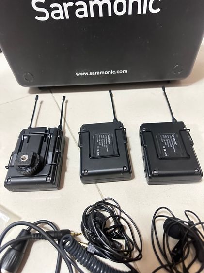 ชุดไมโครโฟนไร้สาย Saramonic UwMic9 2-Person Camera-Mount Wireless Omni Lavalier Microphone System รูปที่ 3