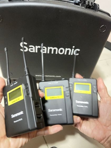 ชุดไมโครโฟนไร้สาย Saramonic UwMic9 2-Person Camera-Mount Wireless Omni Lavalier Microphone System รูปที่ 2