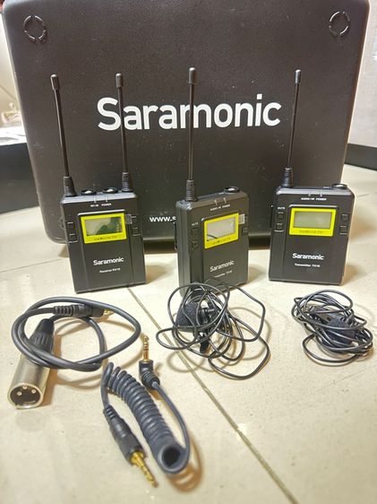ชุดไมโครโฟนไร้สาย Saramonic UwMic9 2-Person Camera-Mount Wireless Omni Lavalier Microphone System
