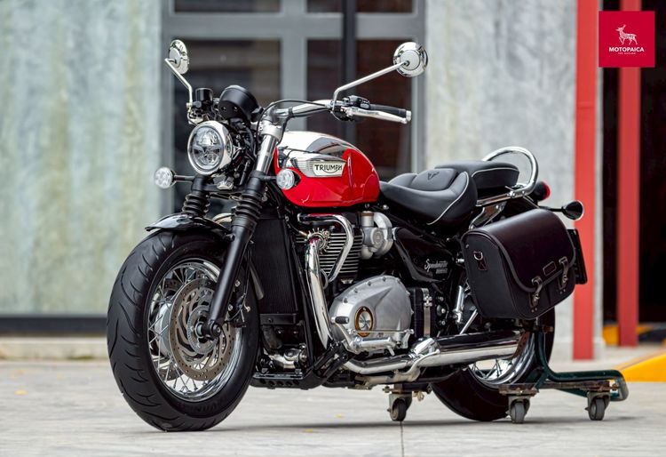 Triumph SpeedMaster1200 Chrome Edition ปี2023 มือเดียว วิ่ง400Km. รูปที่ 2
