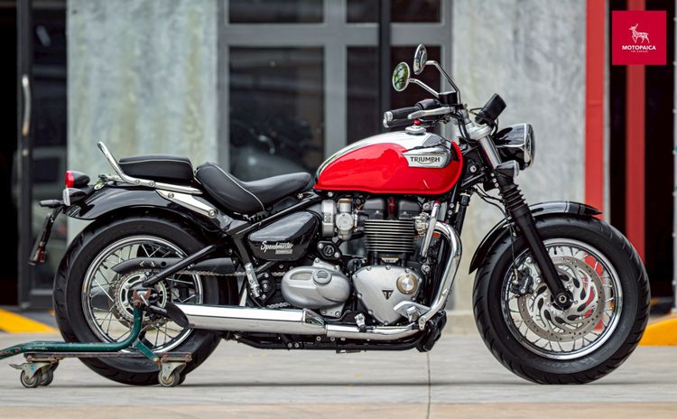 Triumph SpeedMaster1200 Chrome Edition ปี2023 มือเดียว วิ่ง400Km. รูปที่ 3