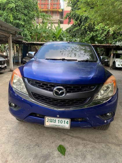 Mazda BT-50 Pro 2013 2.2 Hi-Racer Pickup ดีเซล ไม่ติดแก๊ส เกียร์ธรรมดา น้ำเงิน รูปที่ 3