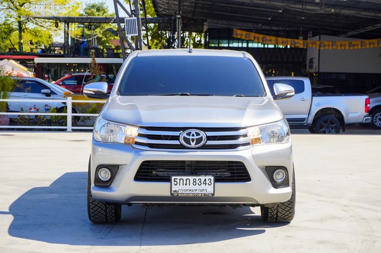 Toyota Hilux Revo 2016 2.4 J Pickup ดีเซล ไม่ติดแก๊ส เกียร์ธรรมดา เทา รูปที่ 2