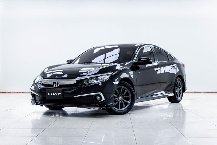 Honda Civic 2020 1.8 EL i-VTEC Sedan เบนซิน เกียร์อัตโนมัติ ดำ รูปที่ 4