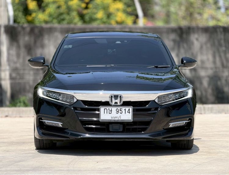 Honda Accord 2019 2.0 Hybrid Utility-car ไฮบริด ไม่ติดแก๊ส เกียร์อัตโนมัติ ดำ รูปที่ 2