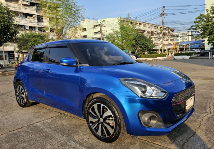 รถ Suzuki Swift 1.2 GLX สี น้ำเงิน