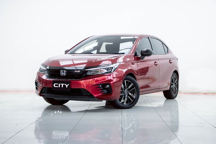 รถ Honda City 1.0 RS สี แดง